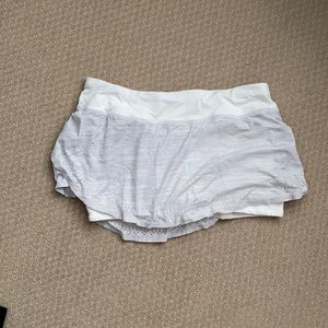 Lululemon white skirt